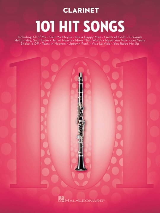 101 Hit Songs (for Clarinet)