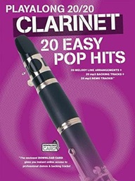 [9781783059881] Play Along 20/20 Clarinet: 20 Easy Pop Hits