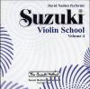 SUZUKI.S. - VIOLIN SCHOOL 4 (CD)