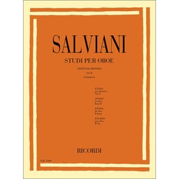 [9790041823683] SALVIANI.C. - STUDI PER OBOE VOL.2