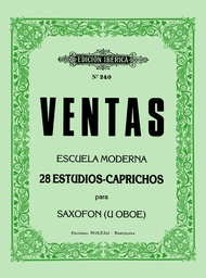 VENTAS.A. - ESTUDIOS-CAPRICHOS (28) SAXOFON/OBOE